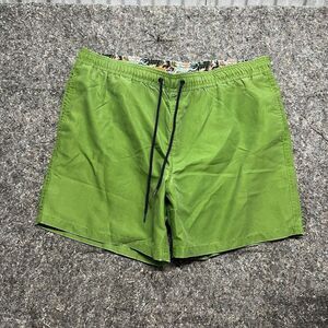 Tailor Vintage Shorts Swim Trunks Men XXL Green Swimming Summer Norm Core